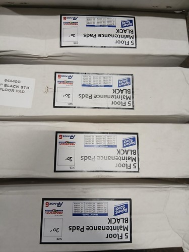 Floor cleaning machine pads - machine,