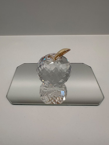 Swarovski apple with - golf, leaf