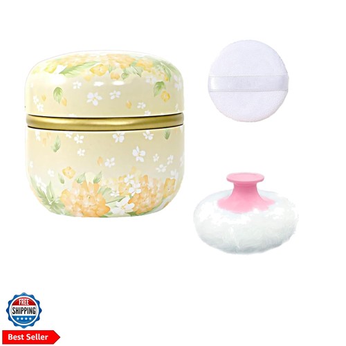 Body powder puff and container - body,