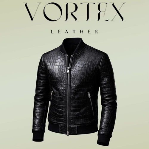 Handmade men black crocodile - handmade, men's