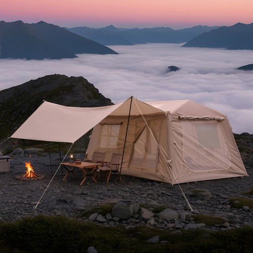 Inflatable tent person - tent,