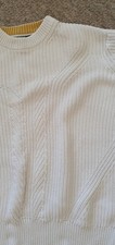 M&S White Chunky Knit Ladies