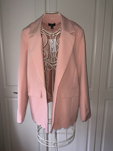Lipsy peachy pink longline - peachy,