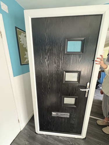 Composite front door brand - composite,