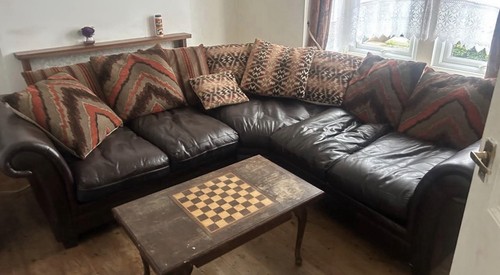 Large real leather dfs - leather,