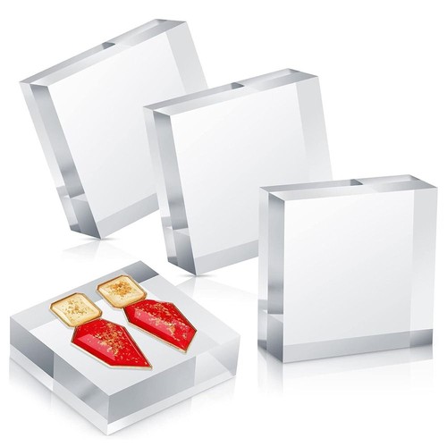 Solid acrylic cube - acrylic, display