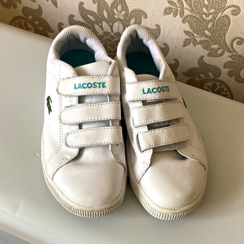 Lacoste boys white next - lacoste,