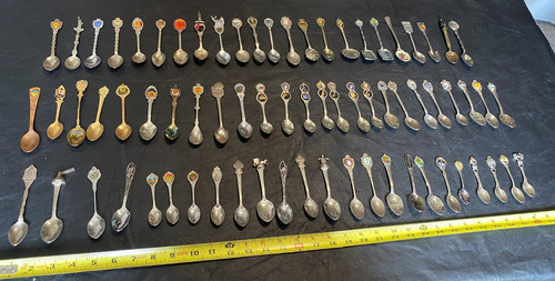 Souvenir spoon lot baby - lot, of