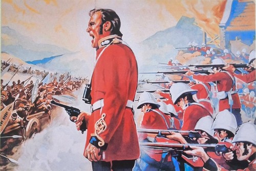 Rear rank fire defence - fire!', of