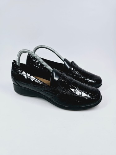 Clarks women black slip - clarks, slip-on