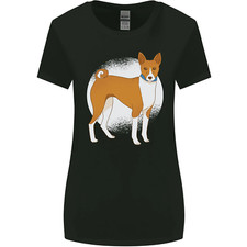 A Basenji Dog Womens Wider Cut