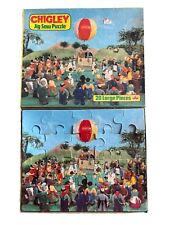 CHIGLEY Jigsaw Puzzle Childrens TV 1970 rare Jig-saw 20 large pieces Arrow