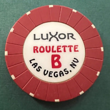 Luxor Casino Las Vegas Roulette Chip Table B