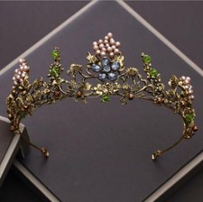 ANTIQUE GOLD CROWN/TIARA WITH