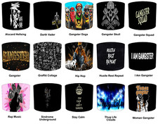 Pimp Hustle Hip Rapper Beat Box Hood Street Style Bling Funky Gangsta Lampshades