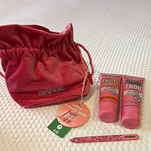 Soap glory hand - soap, food