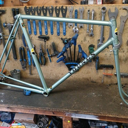 Vintage youngs track bicycle - vintage,