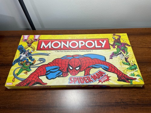 Spider man monopoly - monopoly, complete