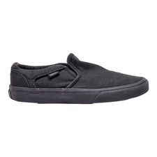 VANS Pump Shoes Black Canvas Mens UK 7