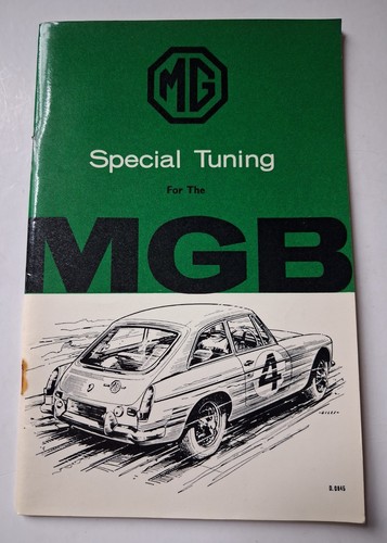 Mgb special tuning booklet - tuning,