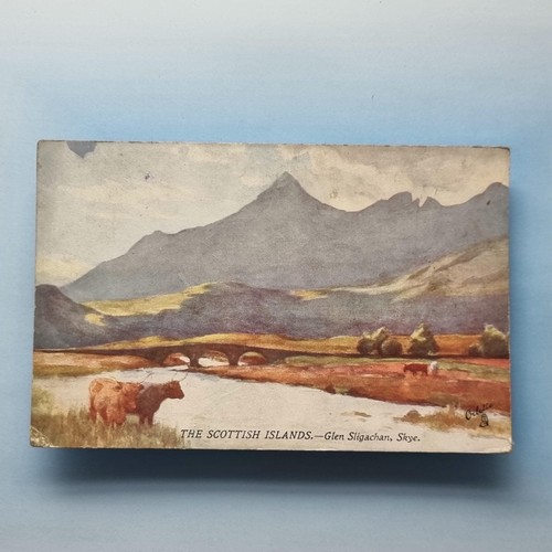 Isle skye islands postcard - of,