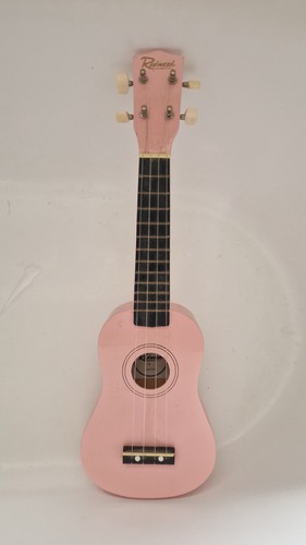 Pink redwood ukulele wooden - pink,