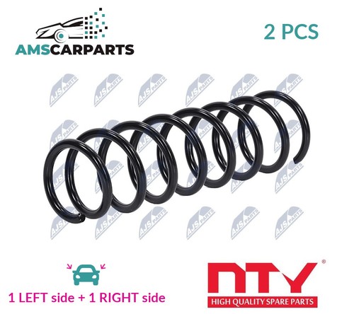 Coil spring pair set rear - set,