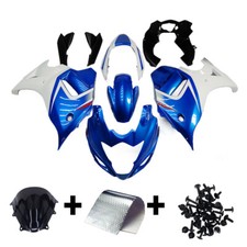 Blue White Fairing Kit for