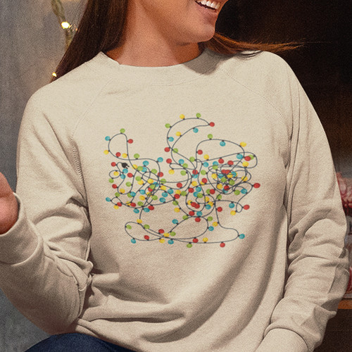 Christmas lights jumper xmas - christmas,