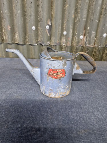 Braime vintage oil can - oil,