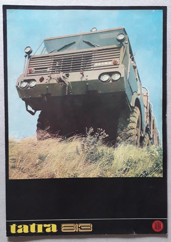 Tatra 813 kolos brochure - tatra,