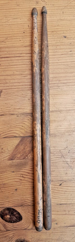 Vintage wood drumsticks 5cm - wood, 42.5cm