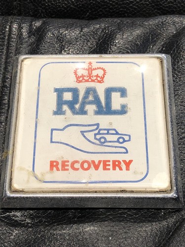 Vintage rac recovery badge - recovery, car