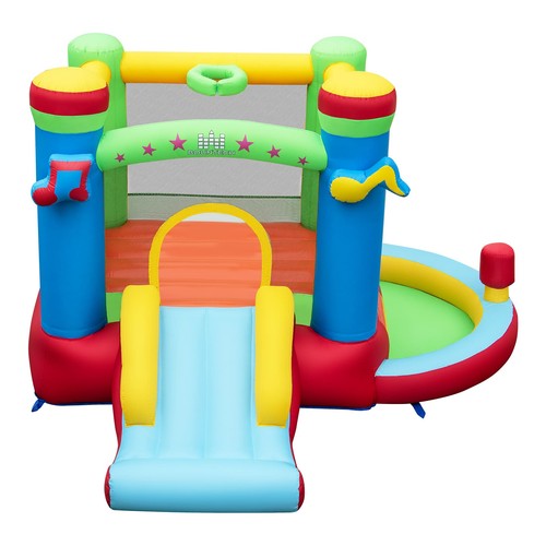 Inflatable jumping castle with - jumping,