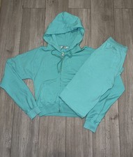 Trapstar Womens Irongate Tracksuit Aqua/Teal Hoodie Jogging Bottoms 