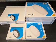 LED Downlight Joblot. Scolmore Ovia Inceptor Apto 3x290mm 24w 1x165mm 12w Bezel