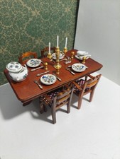 Dolls house 12th - dolls, teak