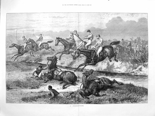 Original old antique print - original,