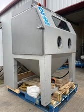 Normfinish Blast Cabinet Extraction Pot Chamber LARGE CABINET & 875KG Glass Grit