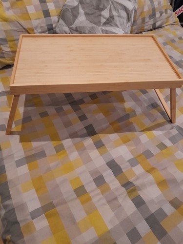Ikea resgods bamboo - bed, tray