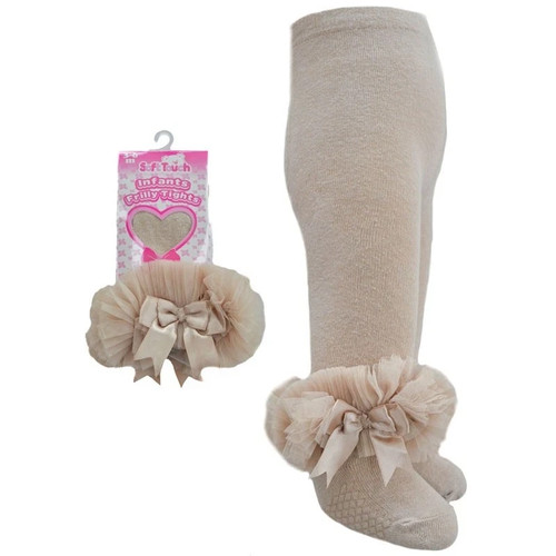 Baby girls beige frilly - baby,