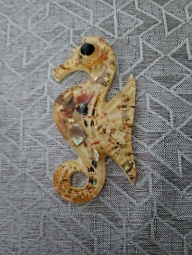 Seahorse wall decor long - wall, "