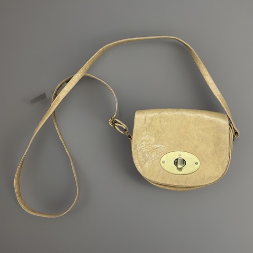 Faith twist lock handbag cream - handbag,