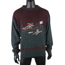 Enzo Lorenzo Wool Blend Ski