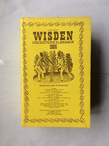 Wisden cricketers almanack - wisden,