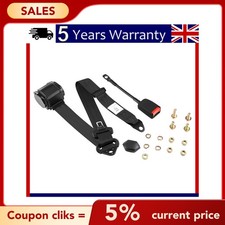 For Land Rover Defender Retractable Inertia Seat Belt 3 Point w/ Wire Adjustable