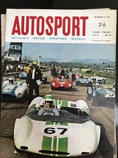 Autosport 5 November 1965 Ginther Honda wins Mexican F1 GP Report Karting