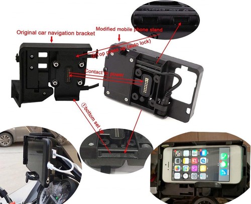 Phone gps navigation bracket - phone,