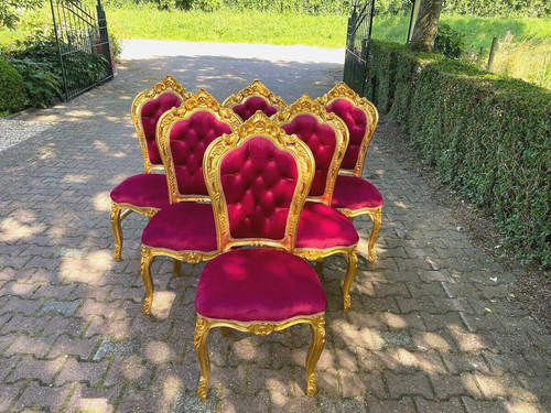 Chairs pair french louis xvi - pair,