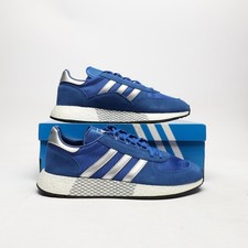 ADIDAS Marathon Boost Men's Blue/Silver SIZE 11 Trainers